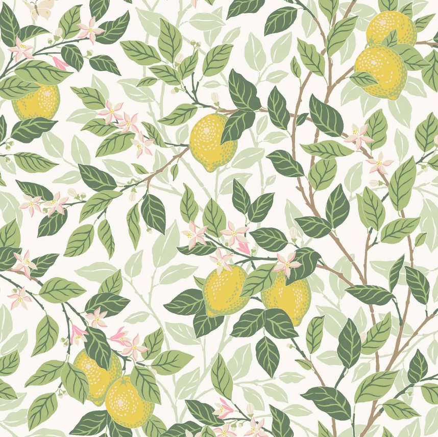 Schumacher | Citronträd (Wallpaper)