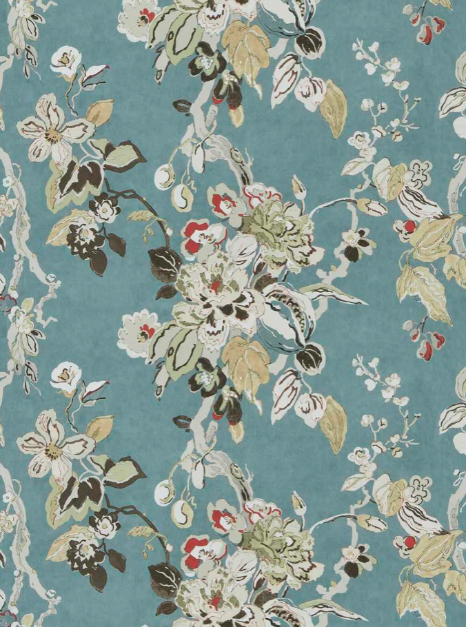 Clarence House | Dorvel Bouquet | Wallpaper