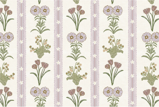 Lulie Wallace Fabric | Virginia - Heather