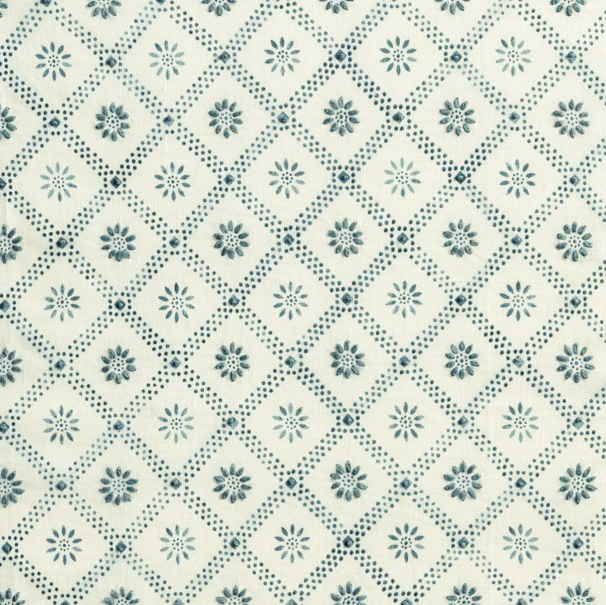 Chelsea Textiles | Daisy Trellis