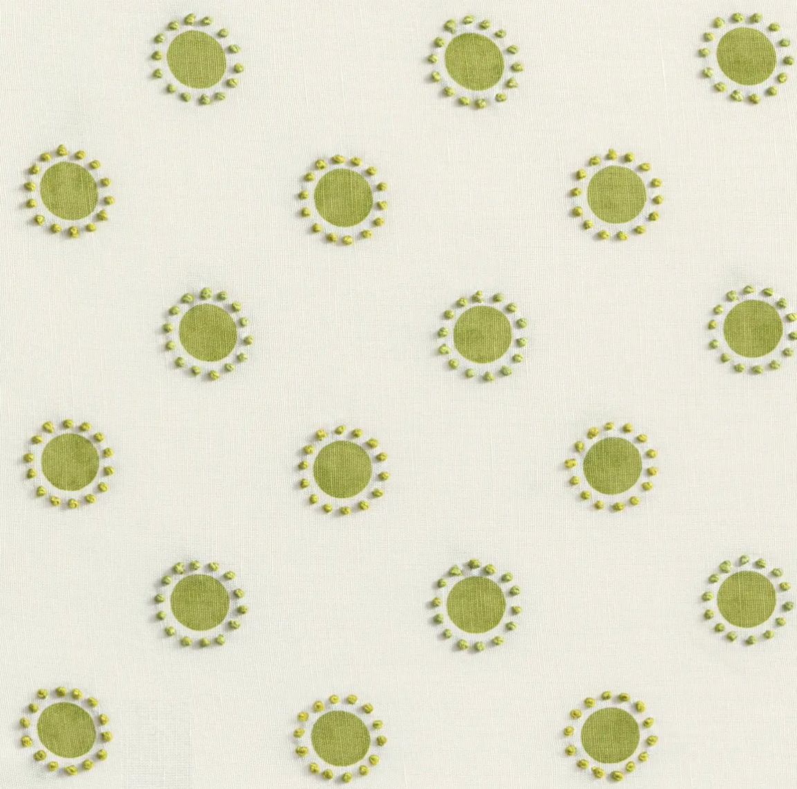 Chelsea Textiles | Dots & French Knots