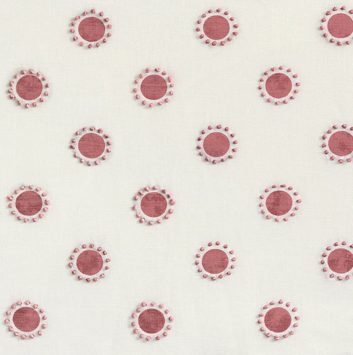 Chelsea Textiles | Dots & French Knots