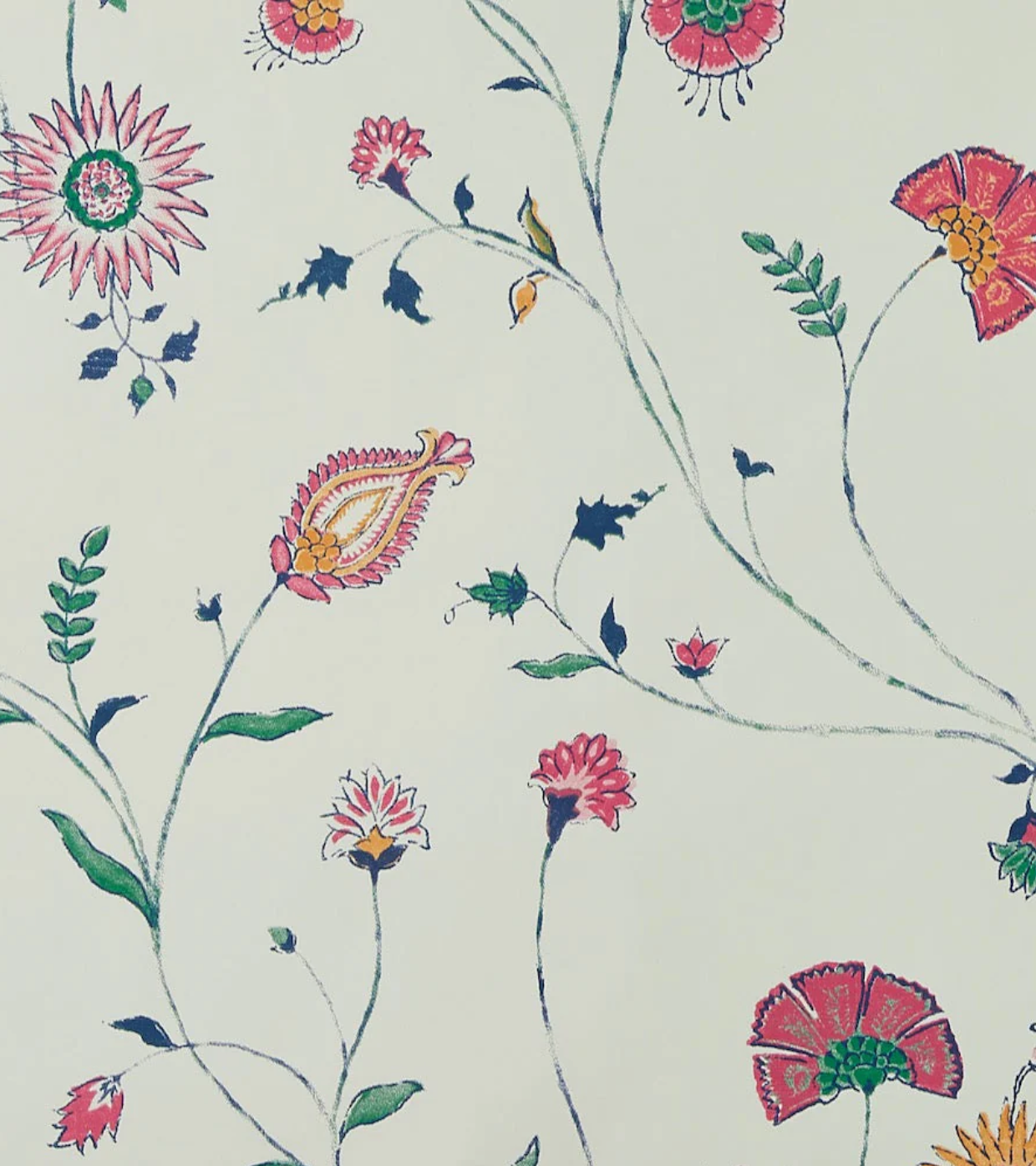 Indian Chintz Wallpaper