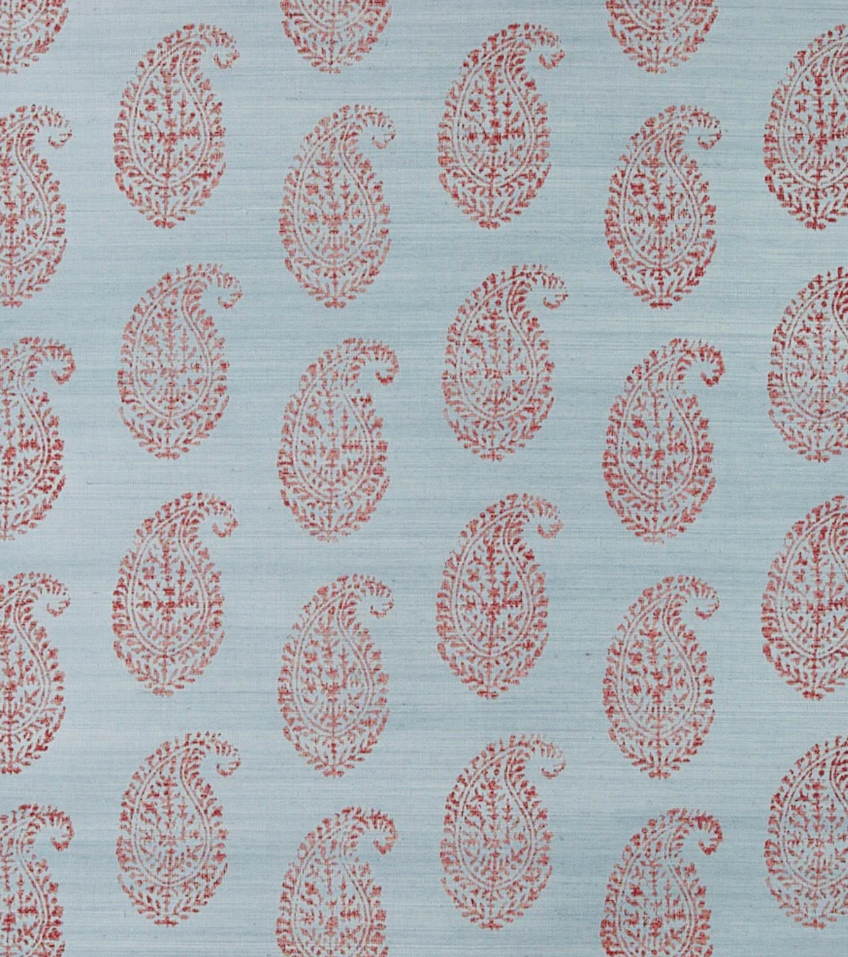 Kashmir Paisley Grasscloth