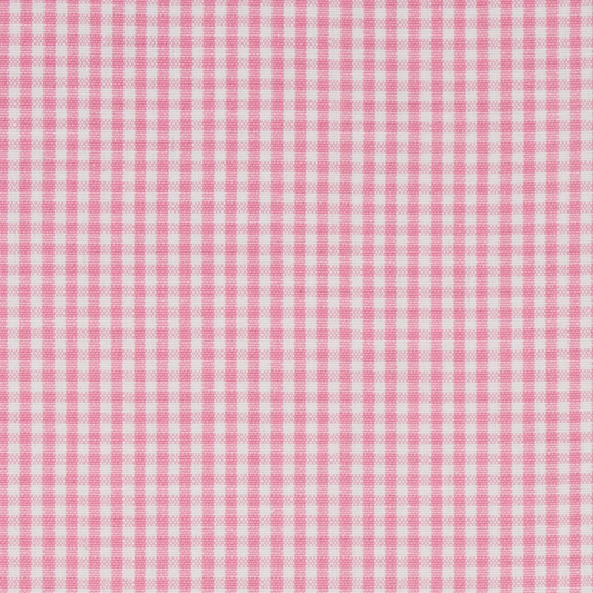 Barnet Cotton Check Fabric | Blush