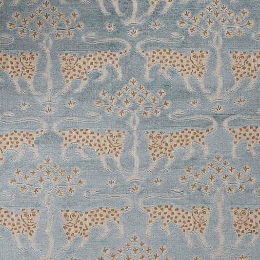 Woodland Leopard Velvet