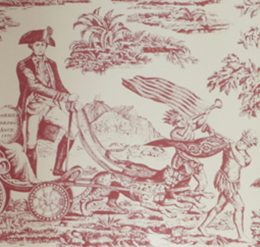 Quadrille | Independence Toile Wallpaper