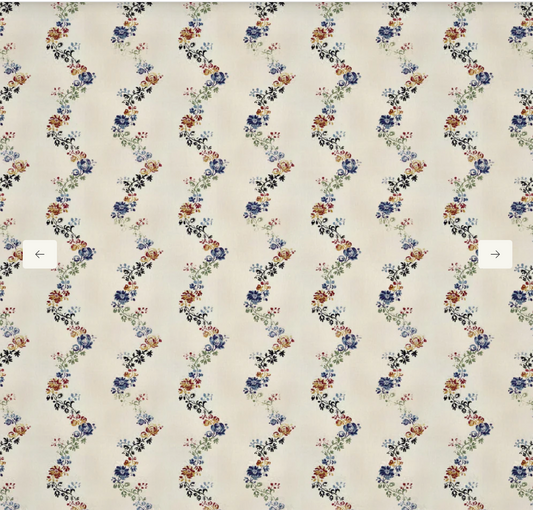 Penny Morrison Fabric | Vine Flower