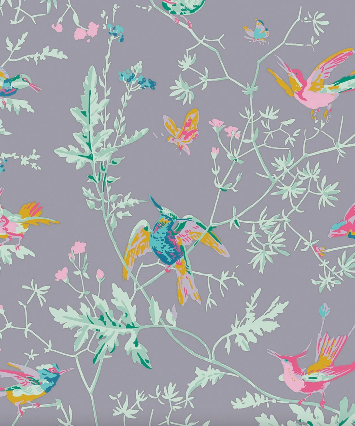 Cole & Son | Hummingbirds 100% Silk