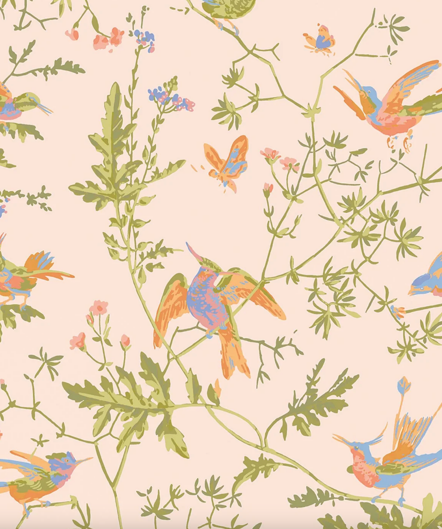 Cole & Son | Hummingbirds Cotton