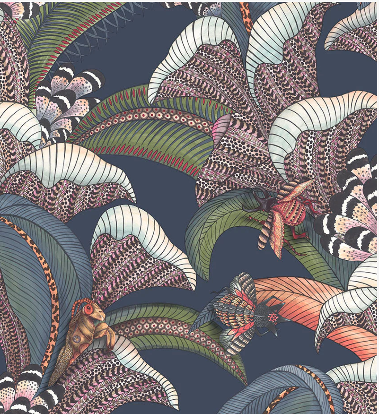 Cole & Son | Hoopoe Leaves