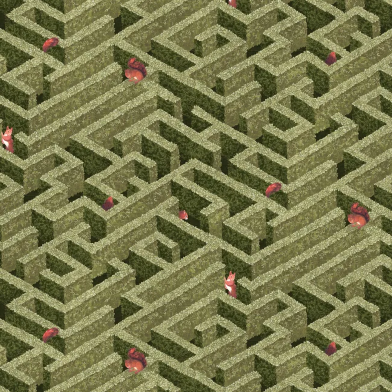 Josephine Munsey | Labyrinth With Squirrels