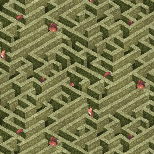 Josephine Munsey | Labyrinth With Squirrels
