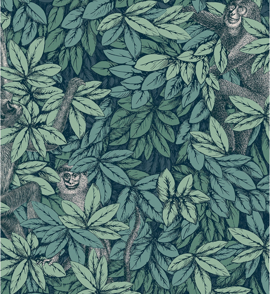 Cole & Son | Foglie e Scimmie