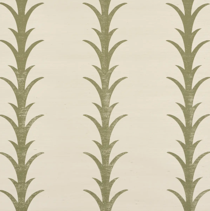 Schumacher | Acanthus Stripe Sisal