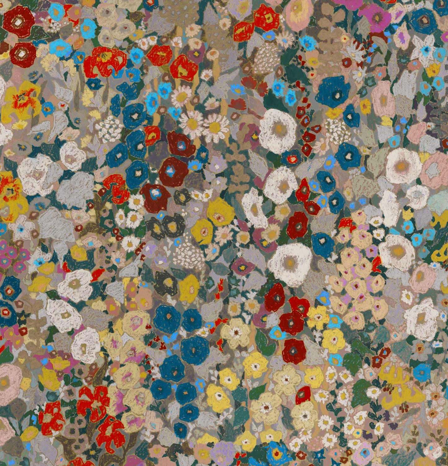 House of Hackney | Hollyhocks Wallpaper