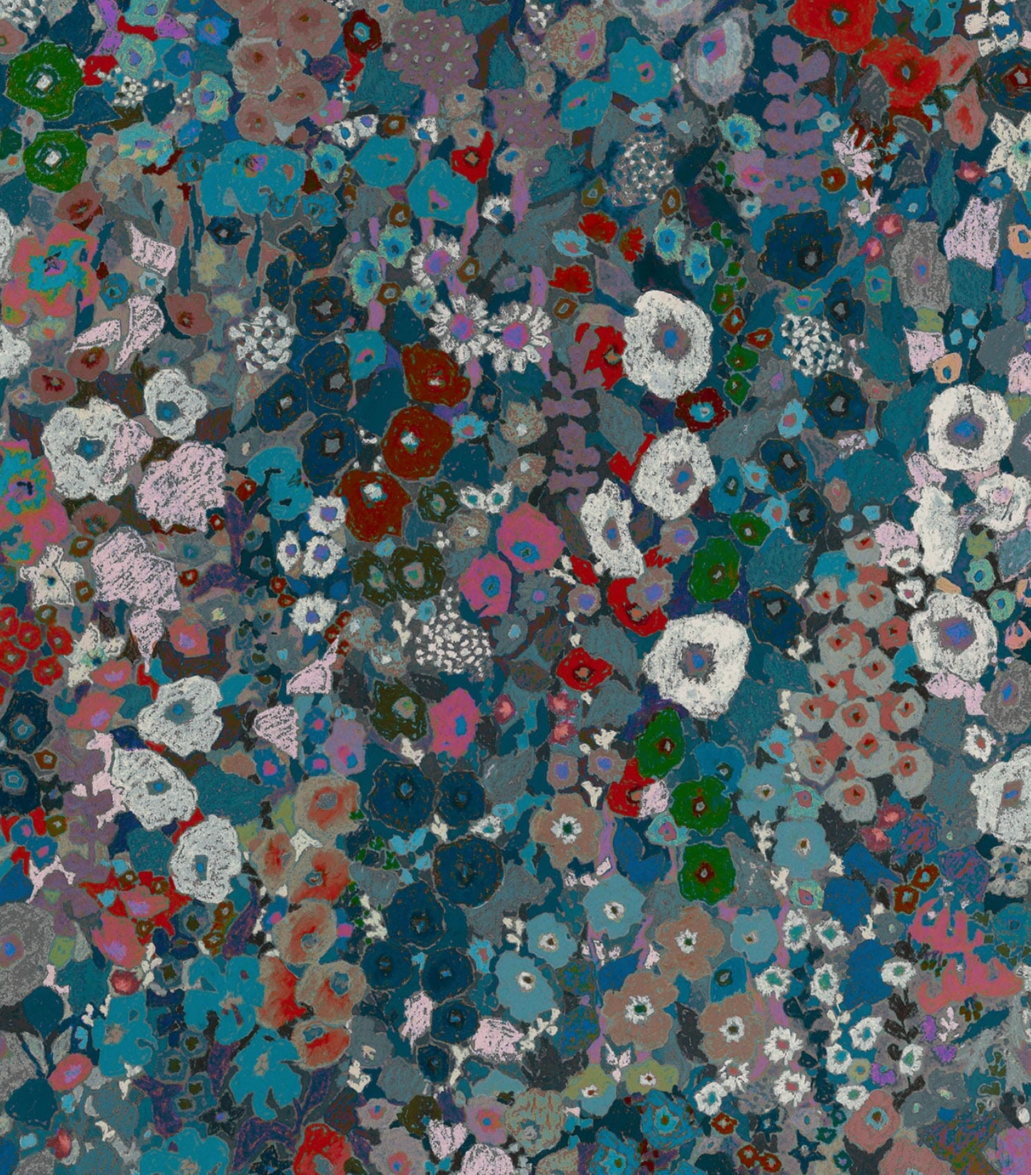 House of Hackney | Hollyhocks Wallpaper