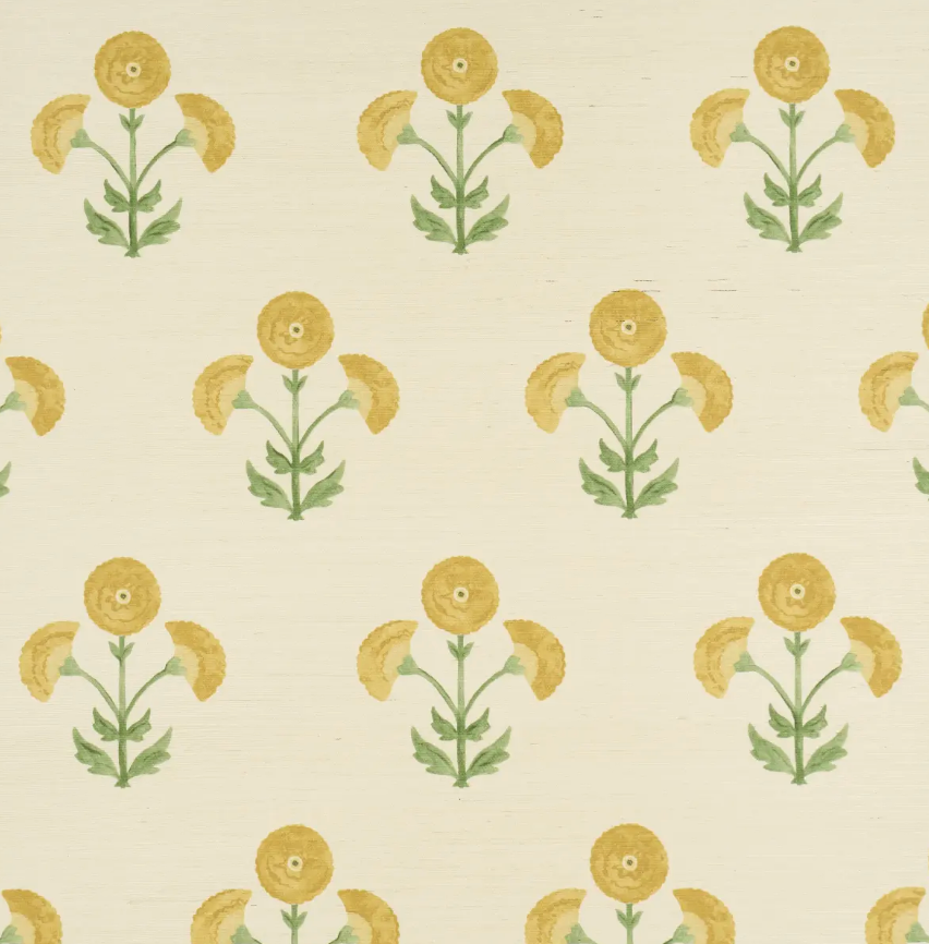 Schumacher | Saranda Flower Sisal