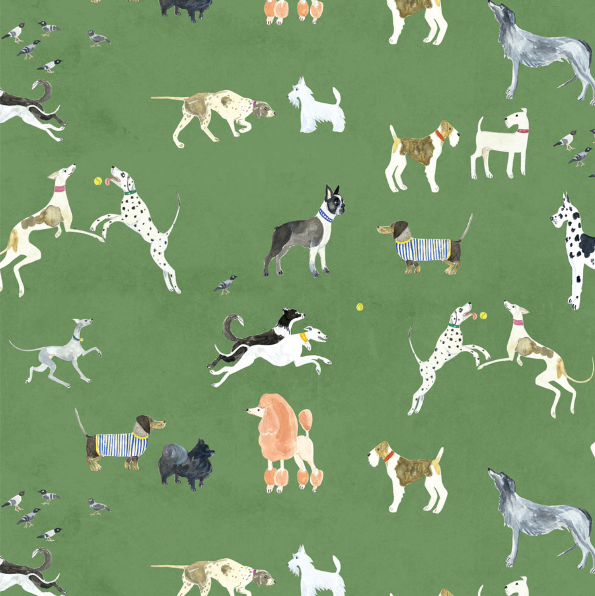 Milton & King | Doggies Wallpaper