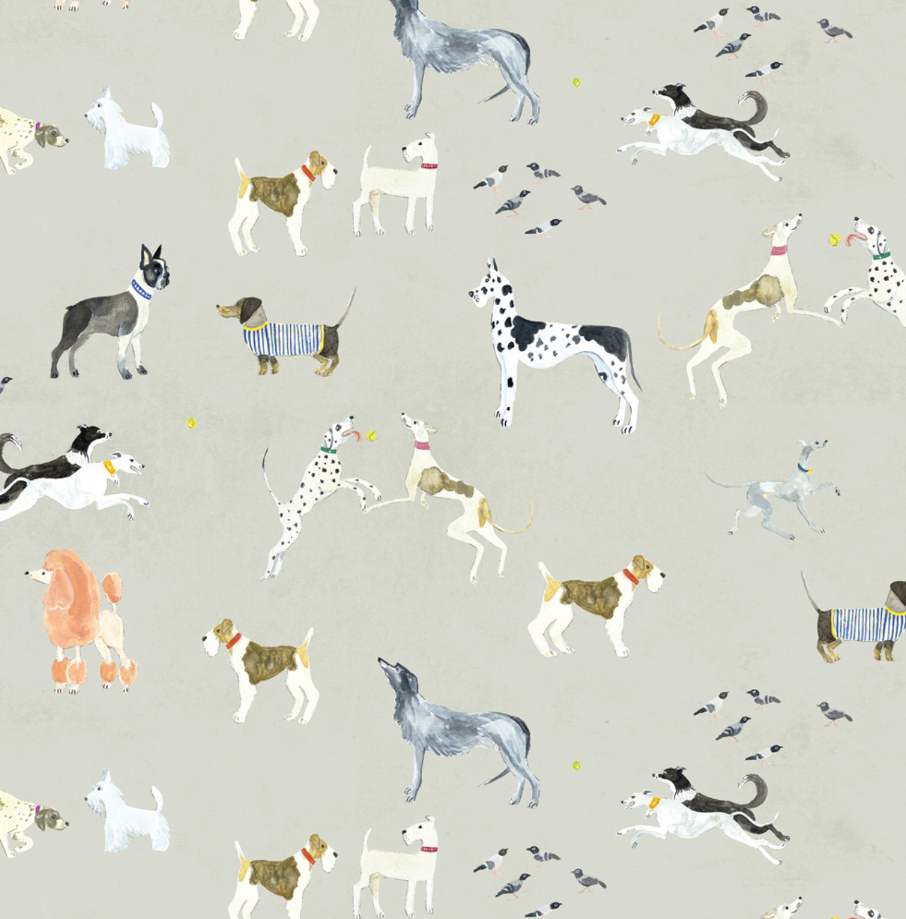 Milton & King | Doggies Wallpaper