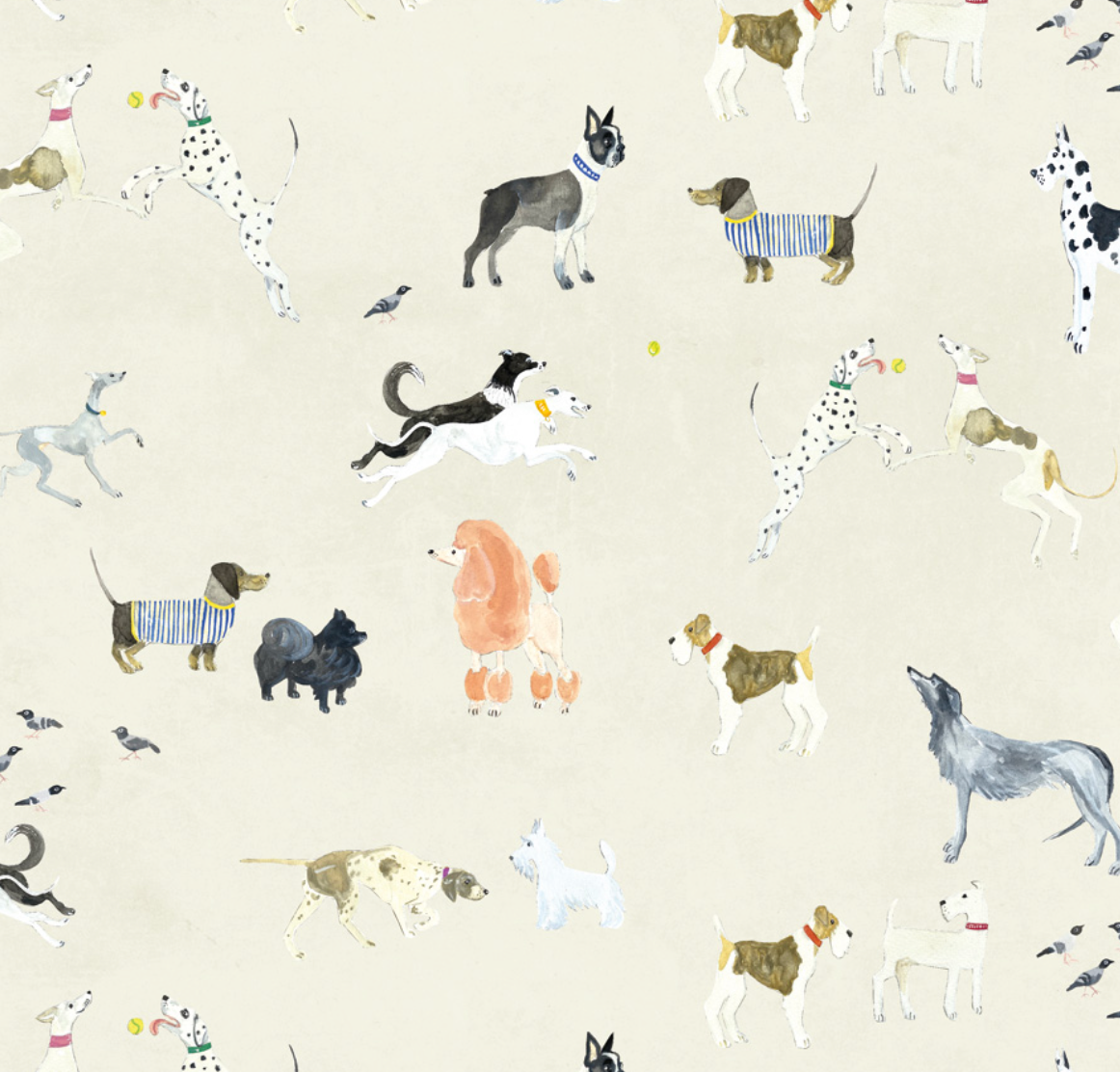 Milton & King | Doggies Wallpaper