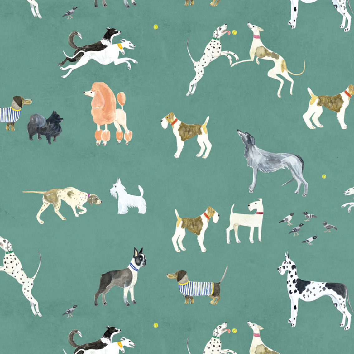 Milton & King | Doggies Wallpaper