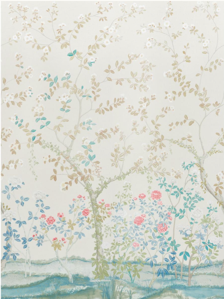 Madame De Pompadour Wallpaper Panel
