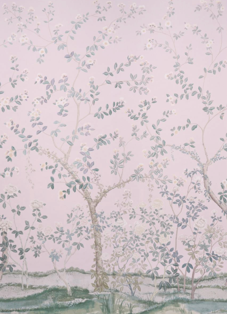 Madame De Pompadour Wallpaper Panel