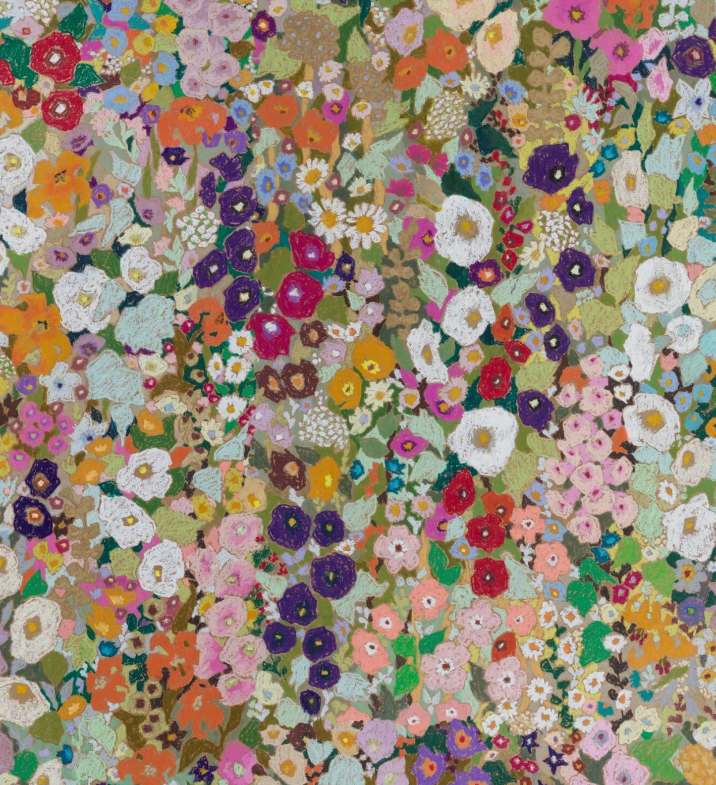 House of Hackney | Hollyhocks Wallpaper