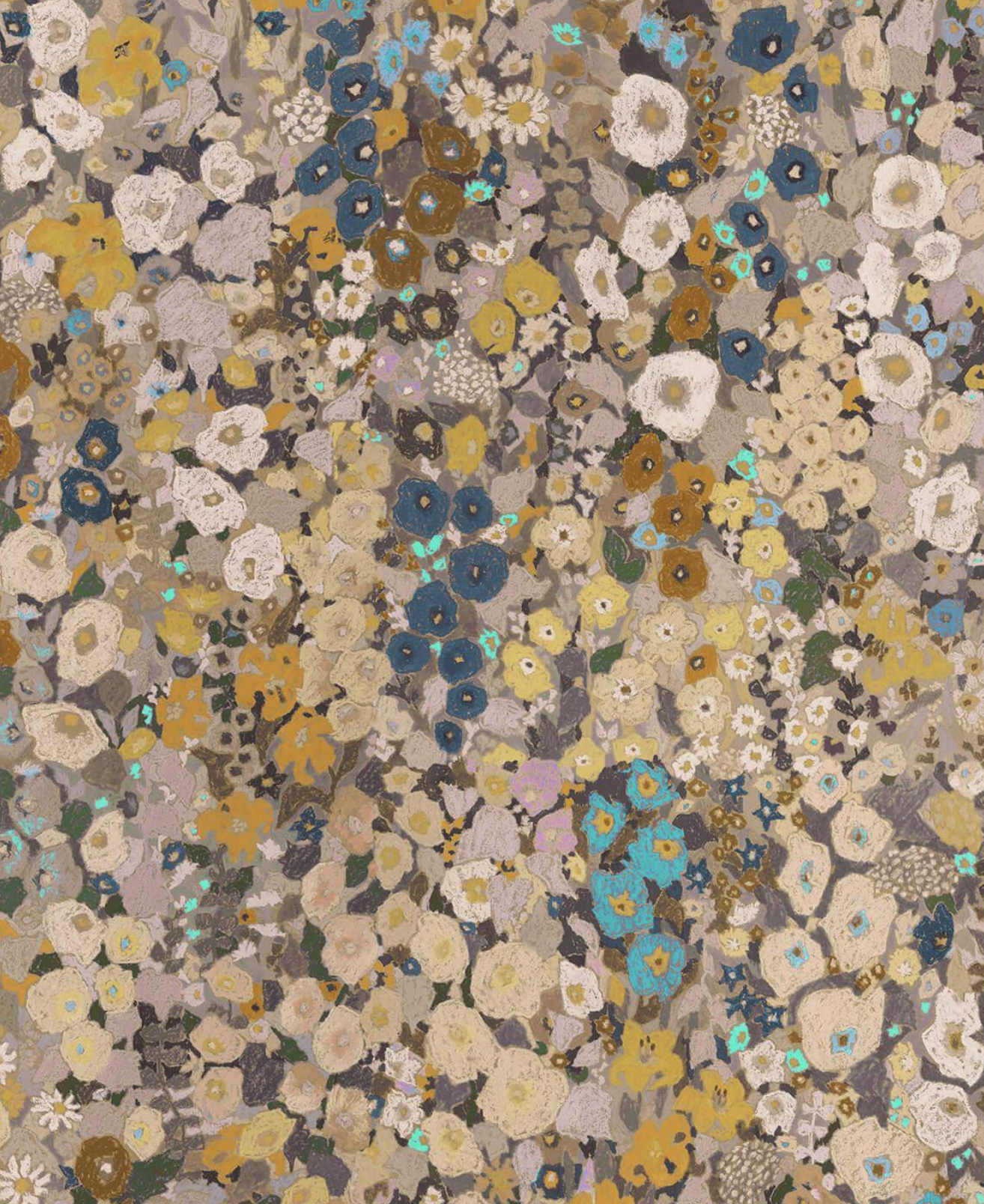 House of Hackney | Hollyhocks Wallpaper