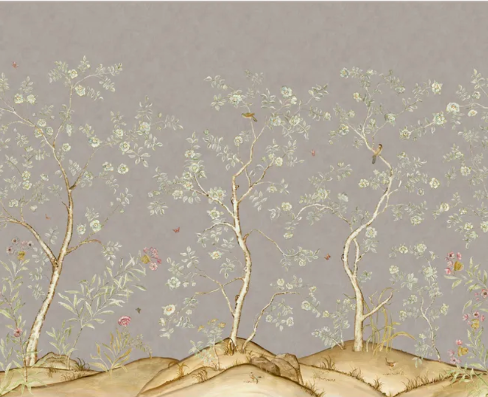 Kit Kemp | Songbird Mural | Rain