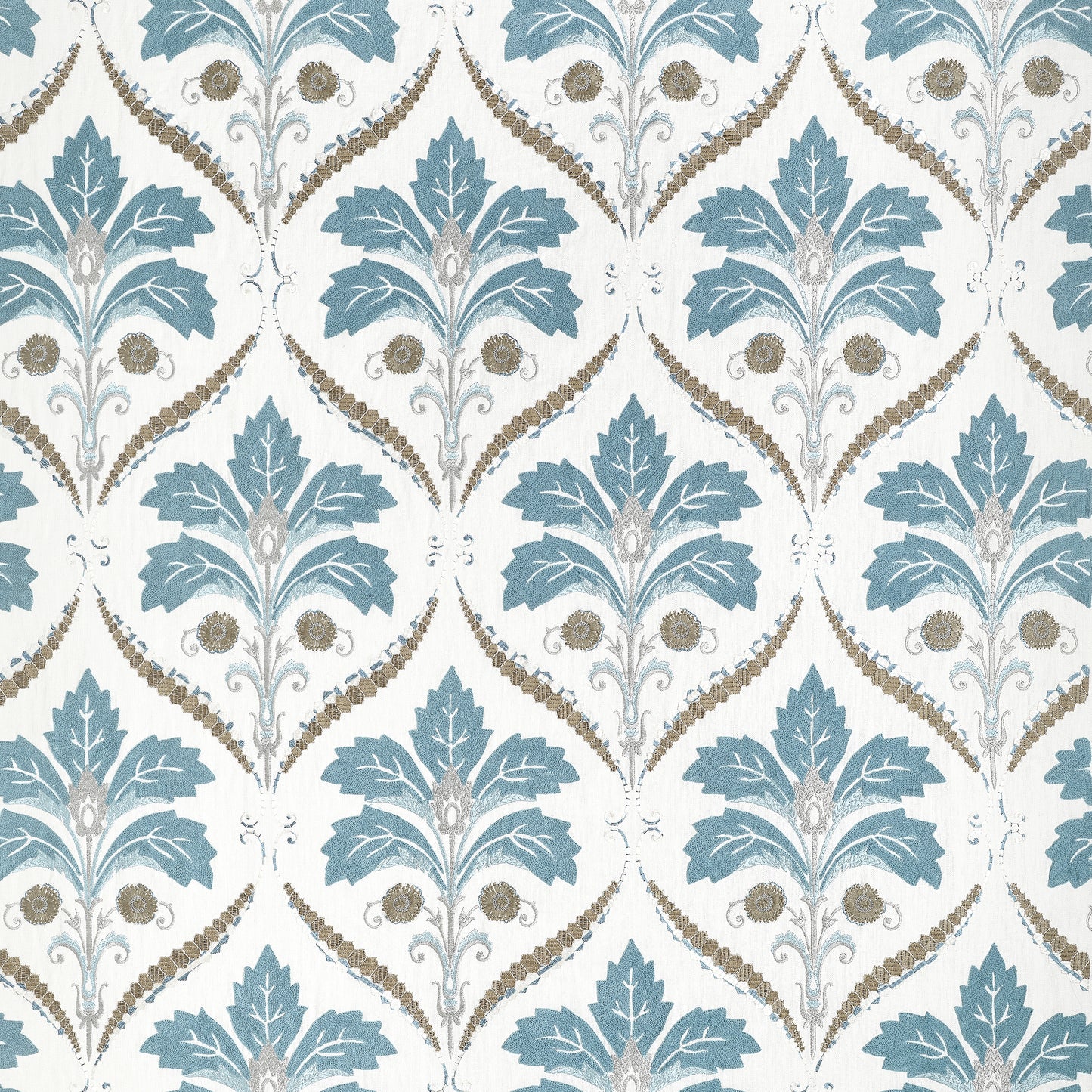 Thibaut | Kendall Damask Embroidery